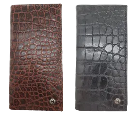 Stetson Croc Print Roper Wallet