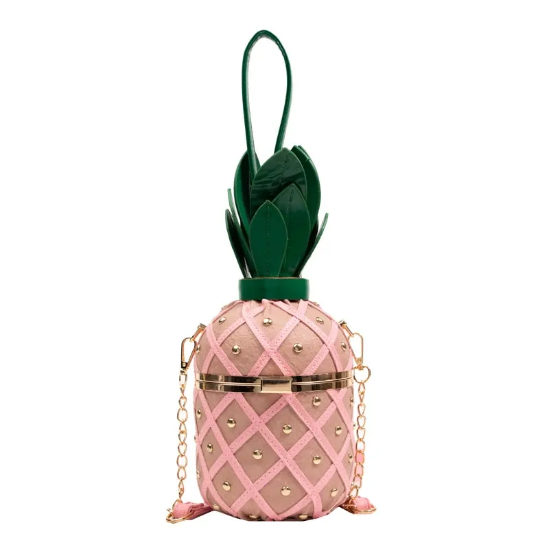 Styling Pineapple Bucket Bag