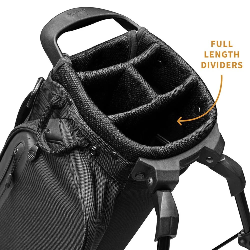 Sunday Golf El Camino Stand Bag - Matte Black