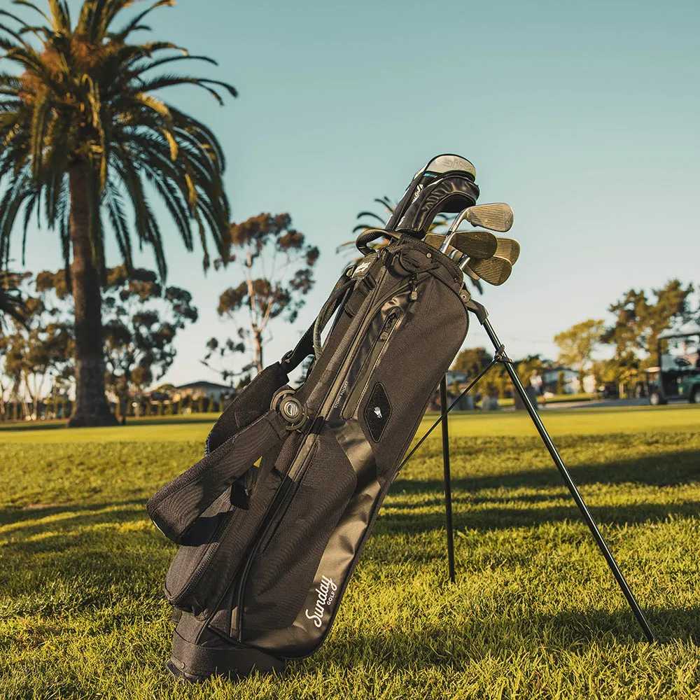 Sunday Golf El Camino Stand Bag - Matte Black