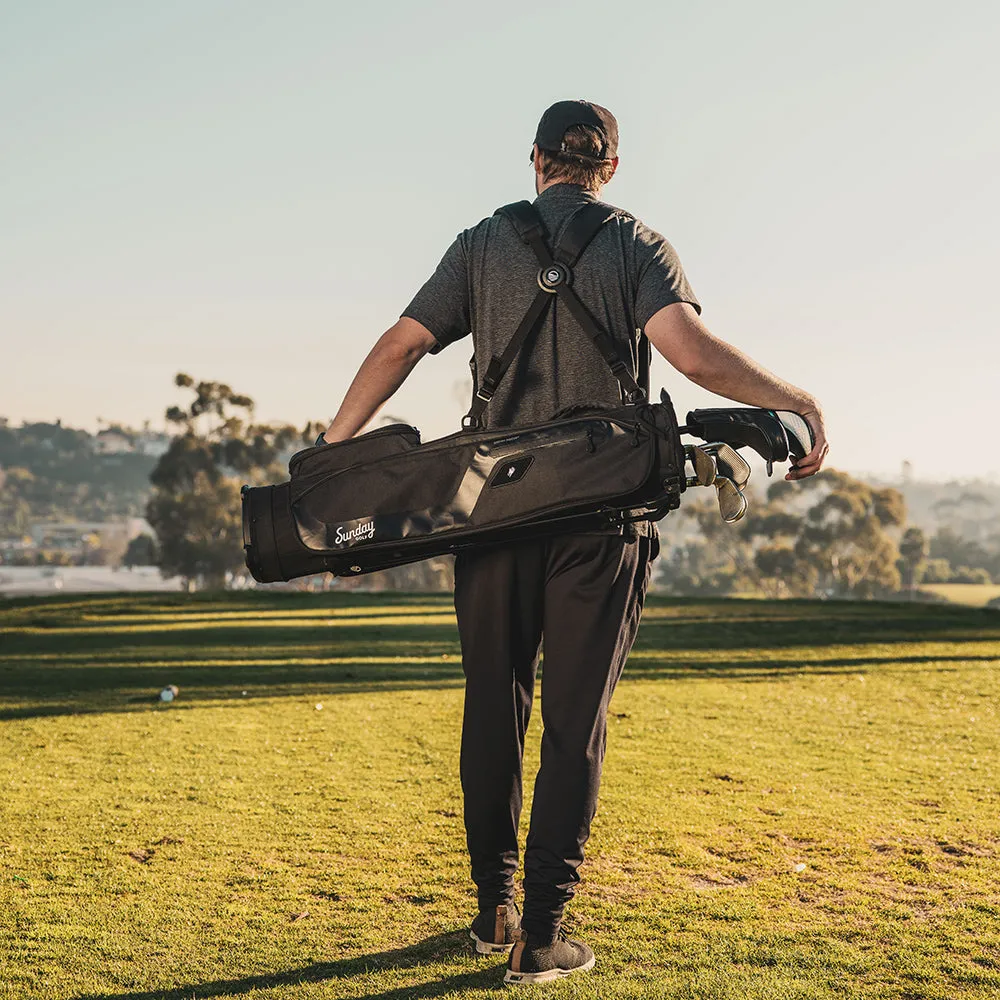 Sunday Golf El Camino Stand Bag - Matte Black