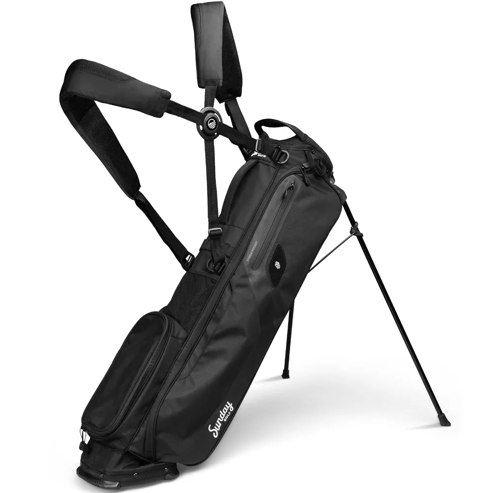 Sunday Golf El Camino Stand Bag - Matte Black