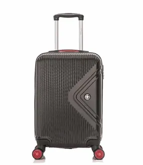 Swiss Digital® Crosslite Check-In standard 20" carry-on suitcase