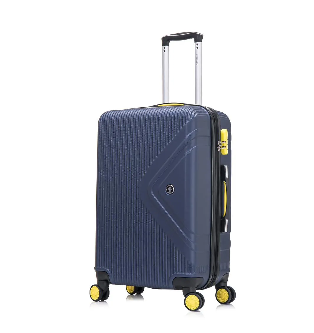 Swiss Digital® Crosslite Check-In standard 20" carry-on suitcase