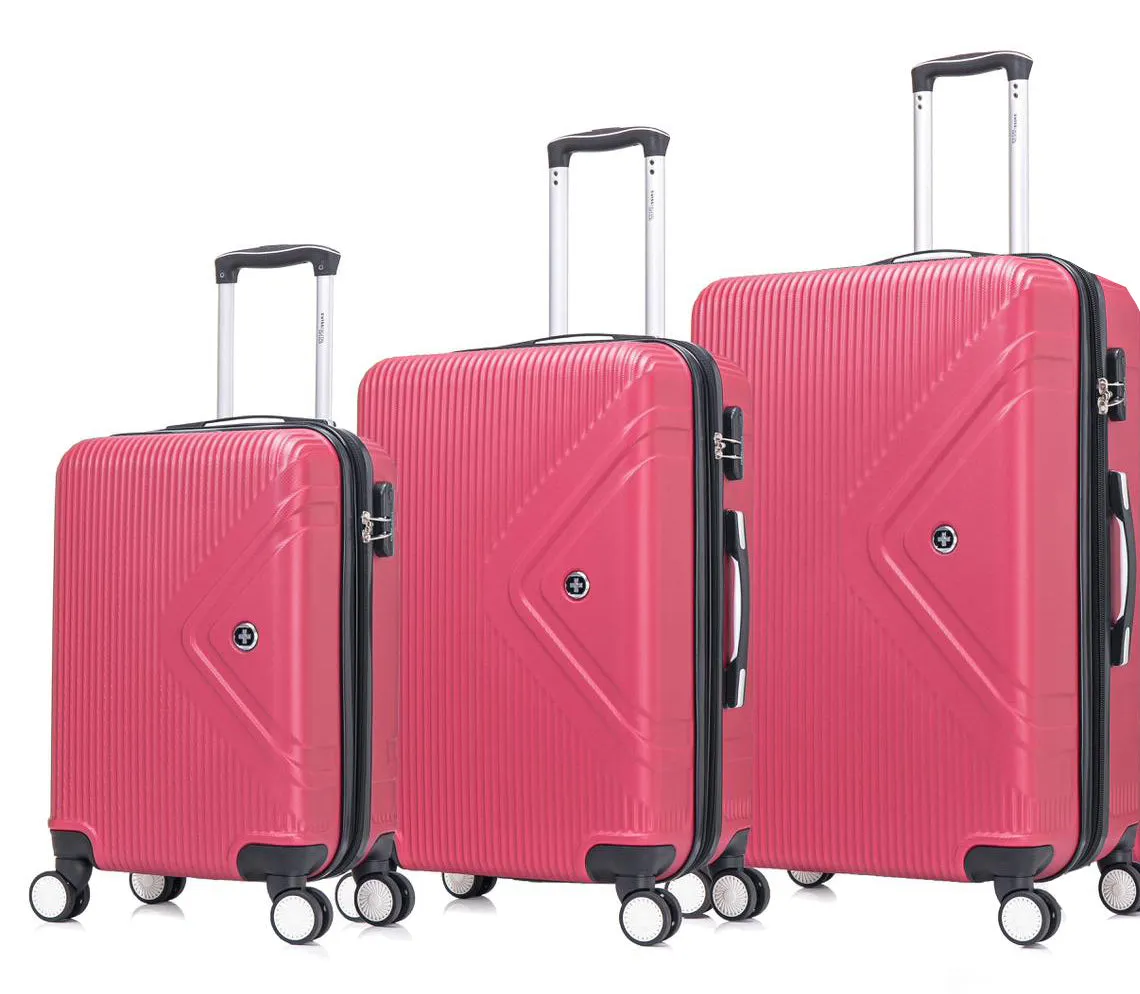 Swiss Digital® Crosslite SET-3 Piece luggage set