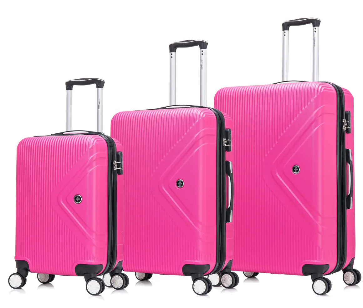 Swiss Digital® Crosslite SET-3 Piece luggage set