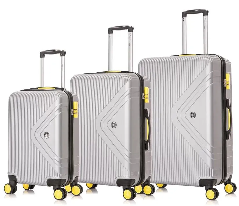 Swiss Digital® Crosslite SET-3 Piece luggage set