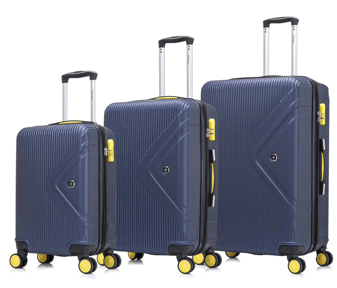 Swiss Digital® Crosslite SET-3 Piece luggage set