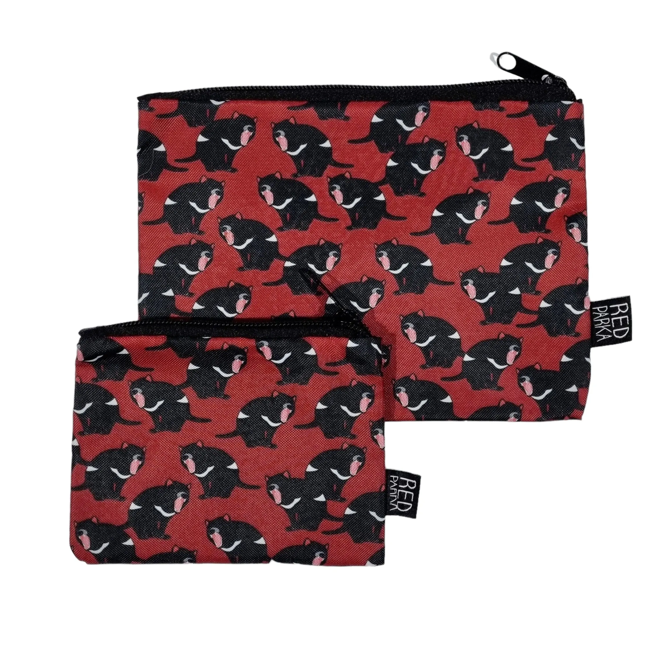 Tasmanian Devil RPET Pouches