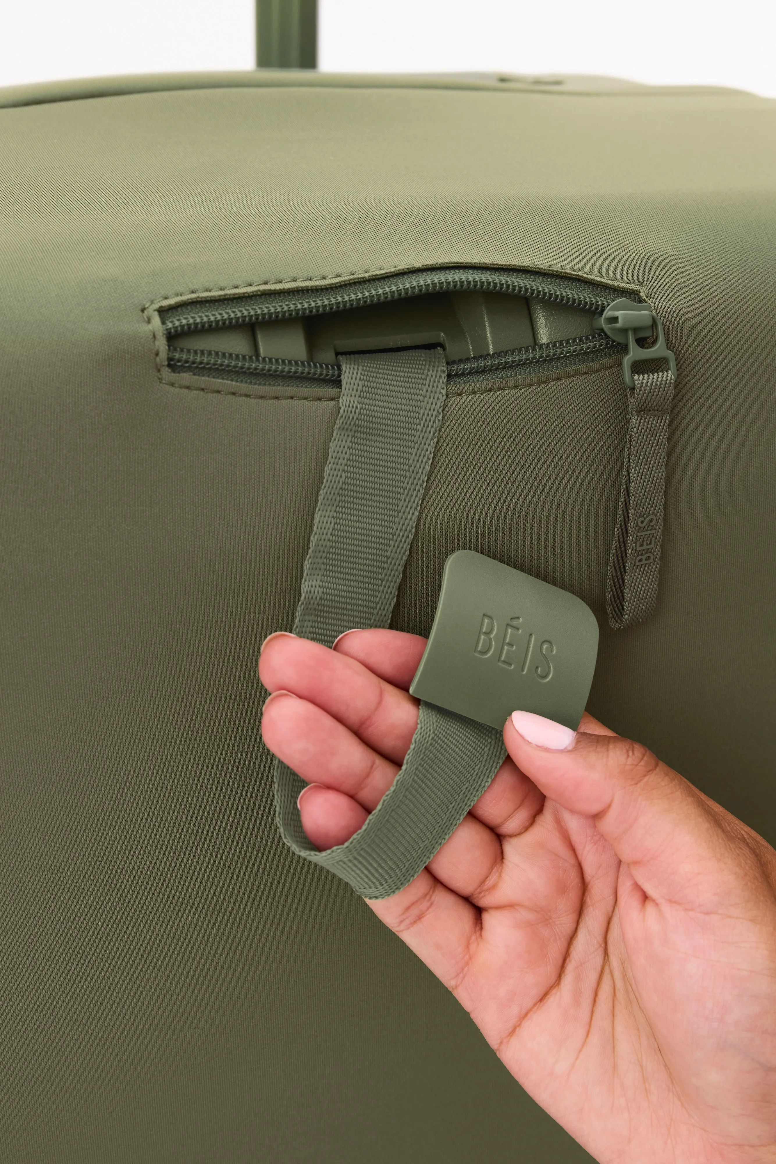 The Small Carry-On Luggage Cover in Olive