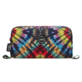 Tie Dye Colorful Black Pencil Case