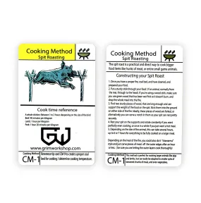 Tip Card CM-1: Campfire Cooking on a Spit