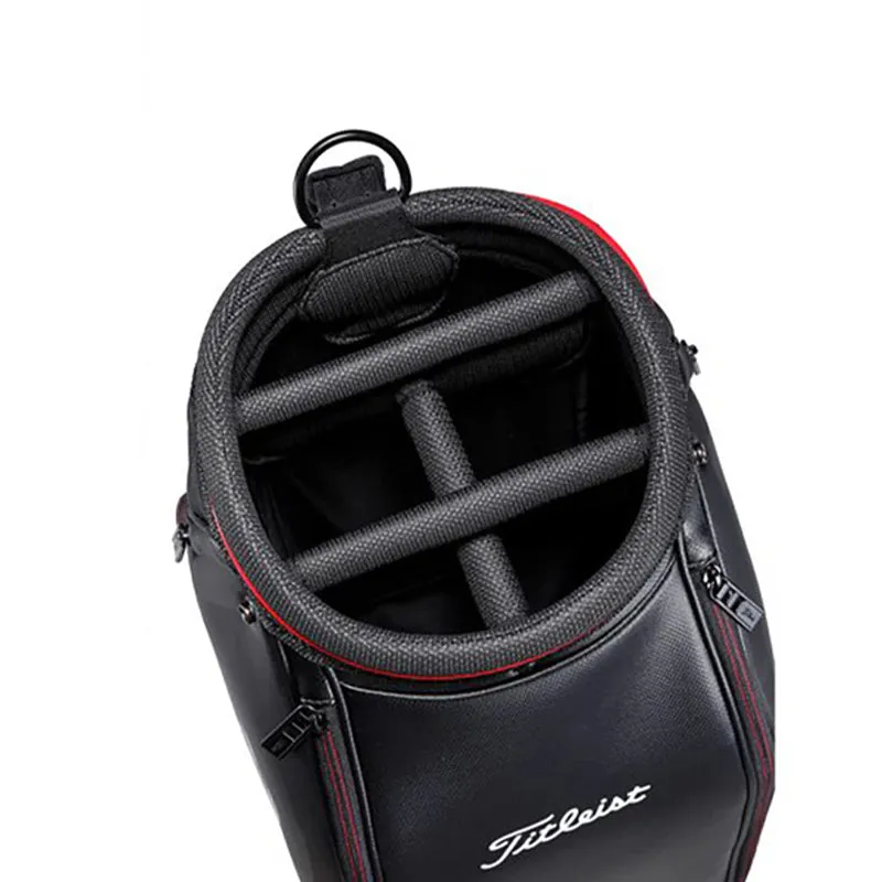 TITLEIST Aspirer Cart Bag (Black/Red)