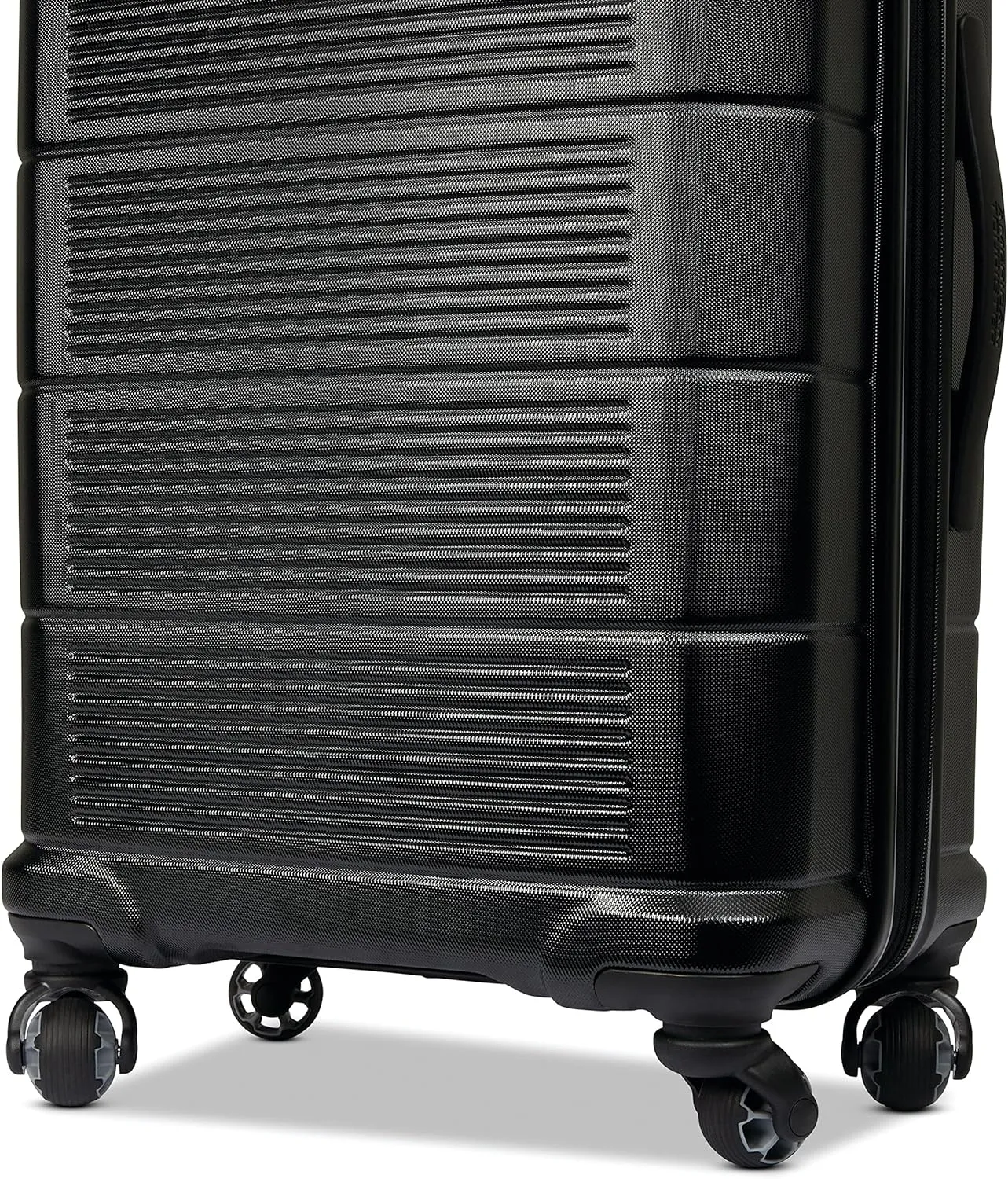 Travel Chic 20 Inch Carry On Black Spinner Suitcase