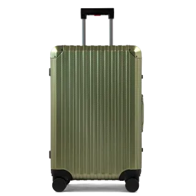 TREK Aluminum Suitcase Army Green