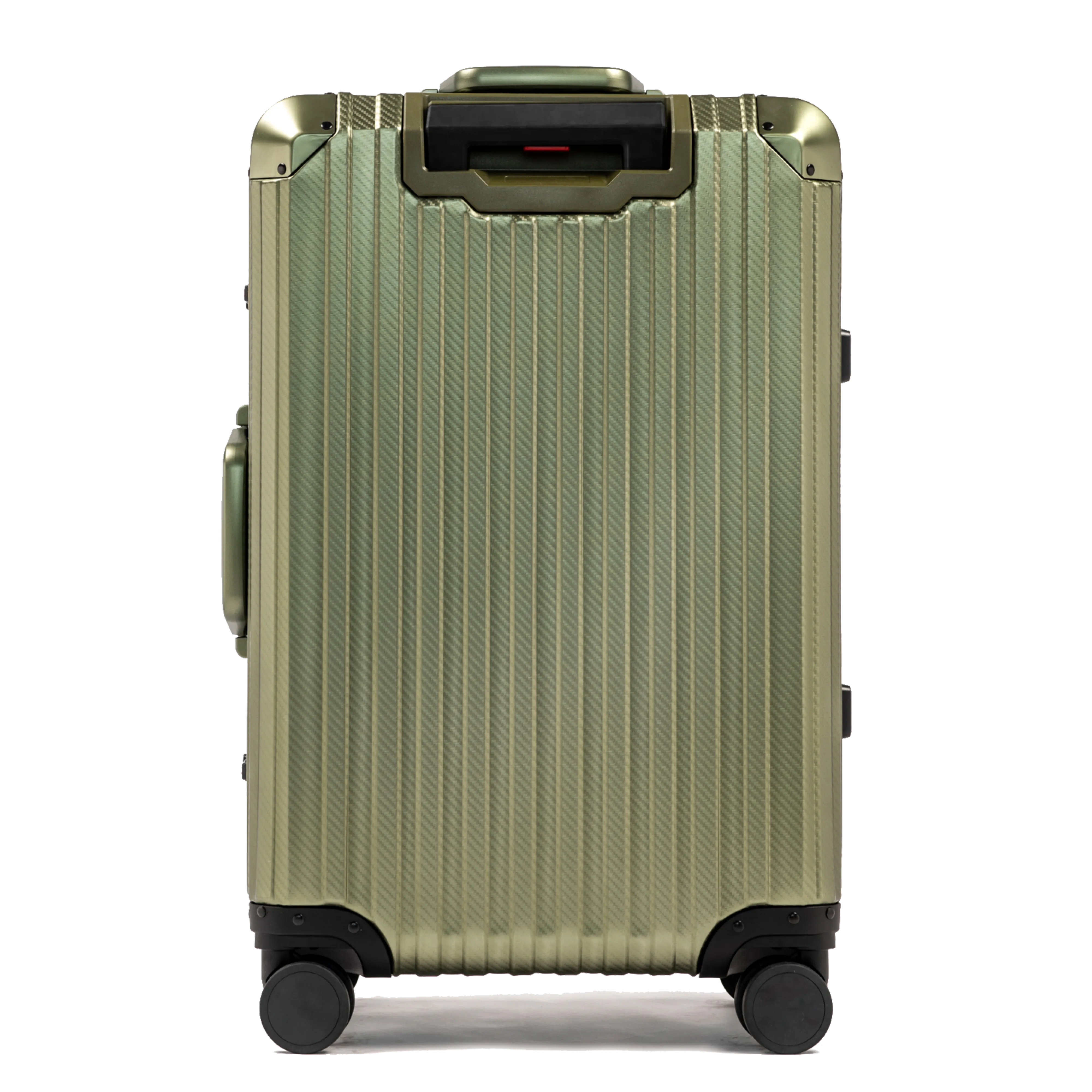 TREK Aluminum Suitcase Army Green