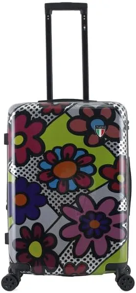 TUCCI Italy Flower Dots (20”, 24” & 28”) Hardside Suitcase Set