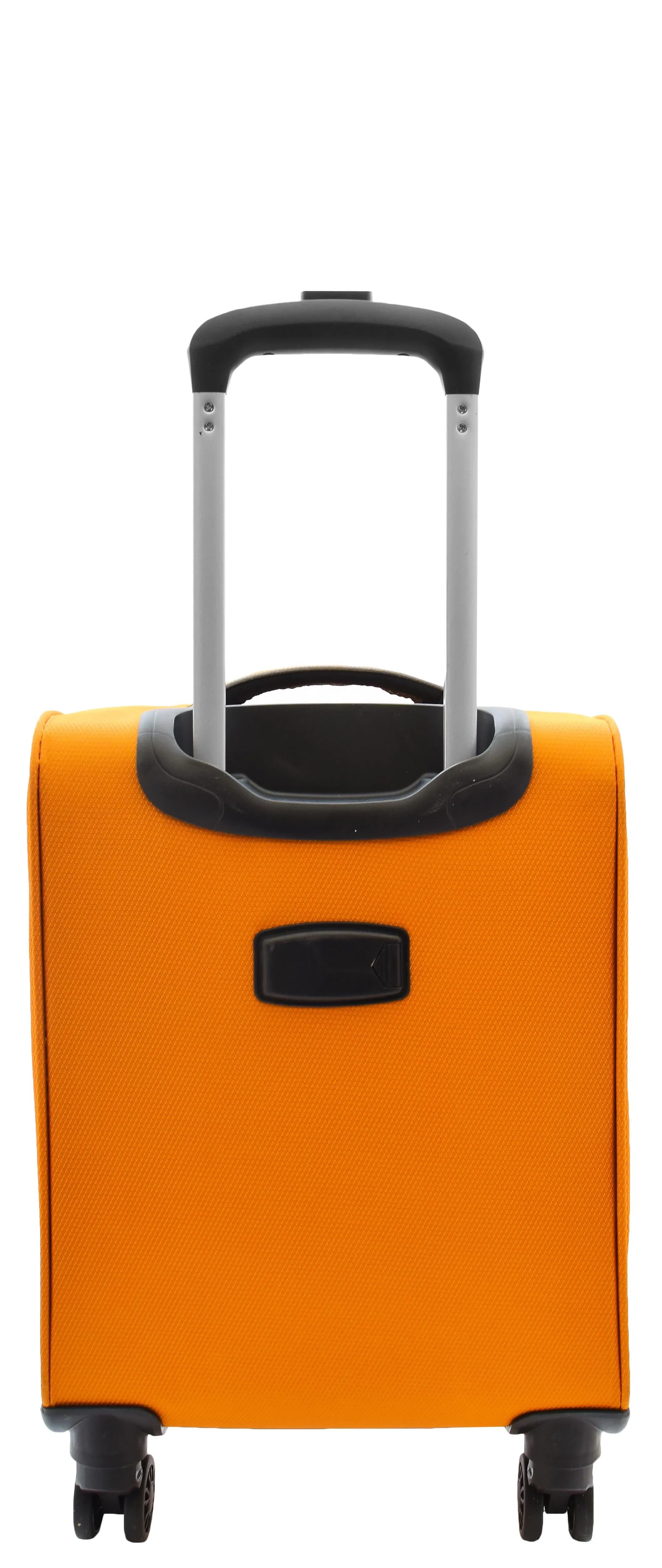 Under Seat Suitcase Budget Airline Approved Cabin size 4 Wheel Hand Luggage M1 Yellow