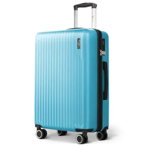 Vacay 24" Suitcase in Light Blue