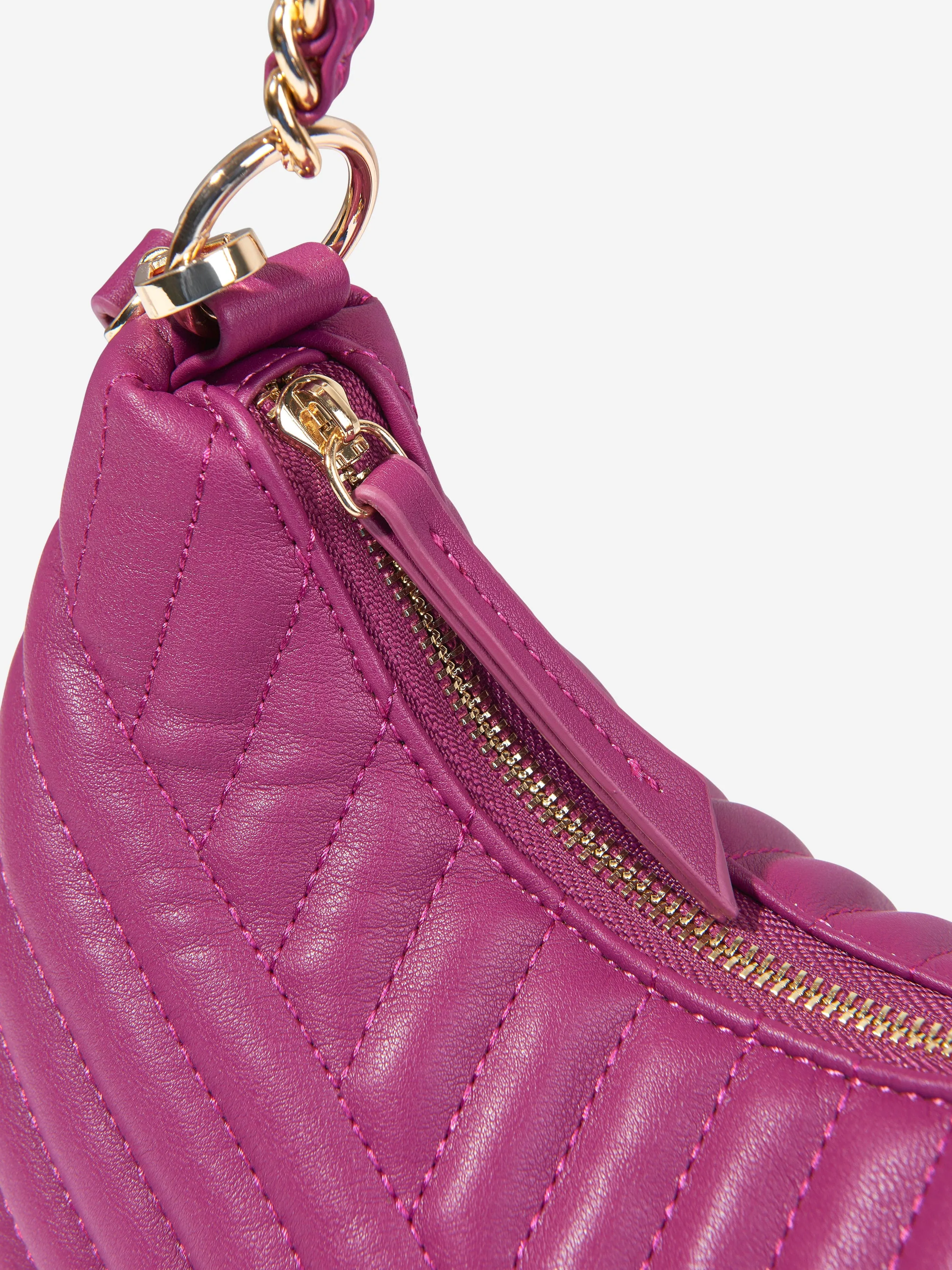 Valentino Girls Laax Hobo Bag in Purple (W: 27cm)