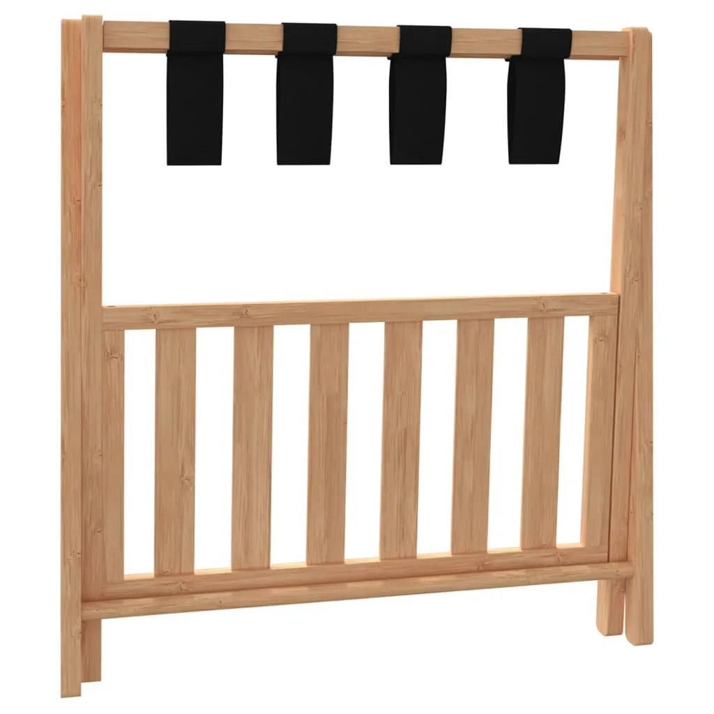 vidaXL Luggage Rack 68x38x58 cm Bamboo