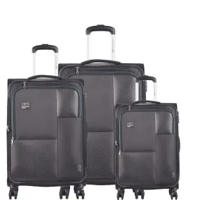 VIP  Cardinal 8 Wheel Travel Suitcase 35x52x81cm Large Black