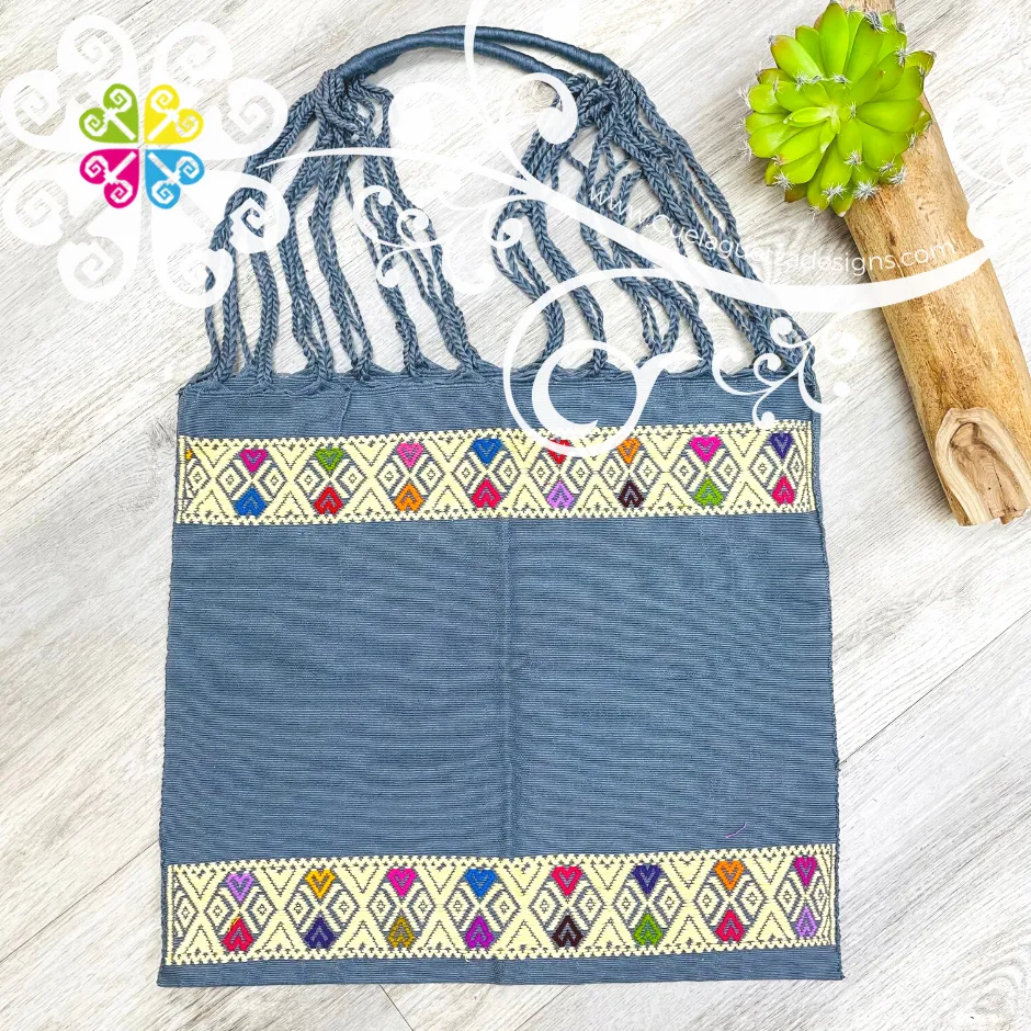 Waist Loom Tote Bag - Hand Embroider Bag