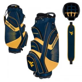 West Virginia Mountaineers WinCraft "The Bucket II" 14-Way Cooler Cart Golf Bag