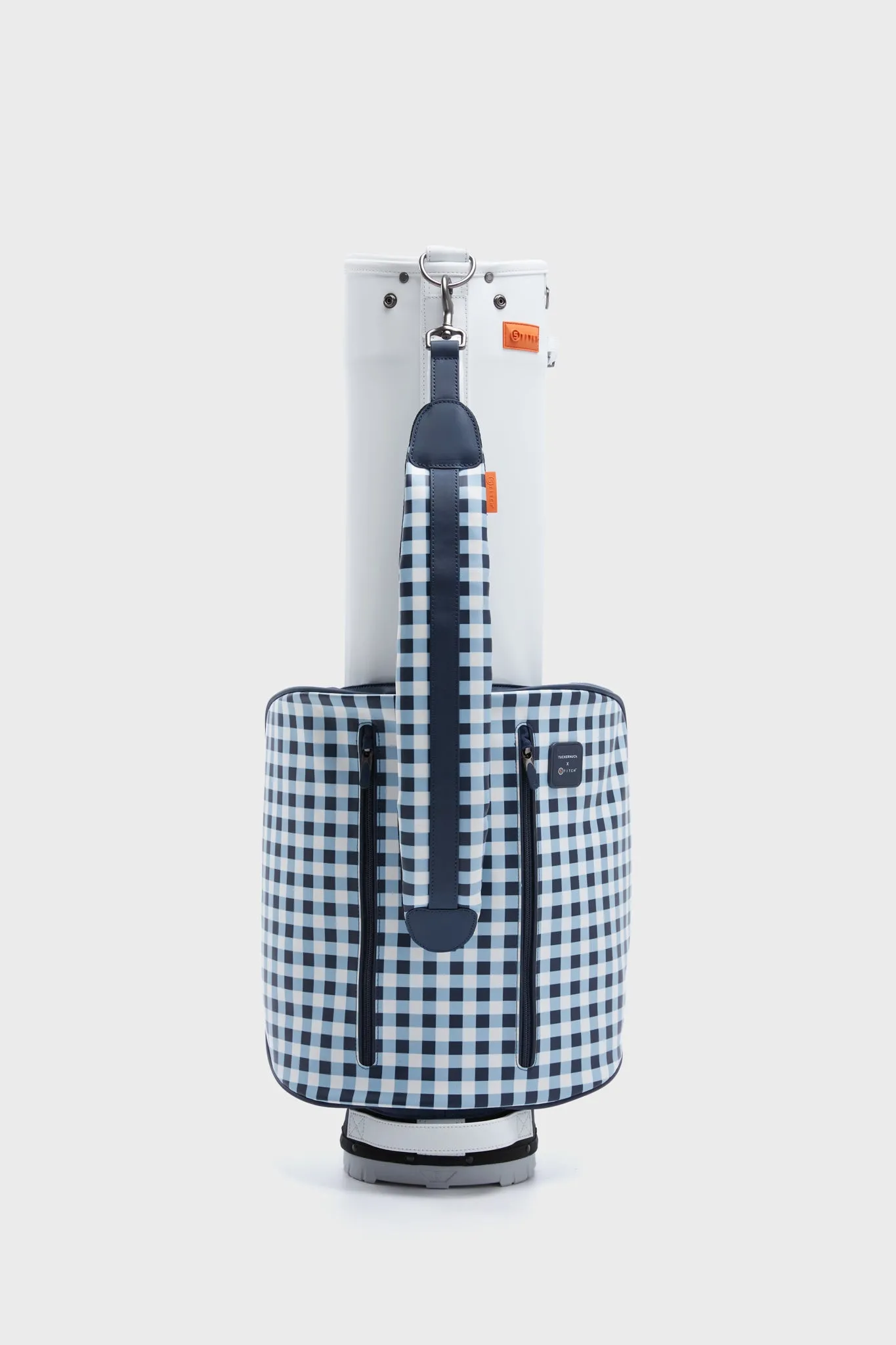 White Gingham MIY SL1 Golf Bag