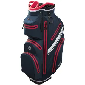 Wilson Exo Dry Waterproof Cart Bag - Navy/Red/White