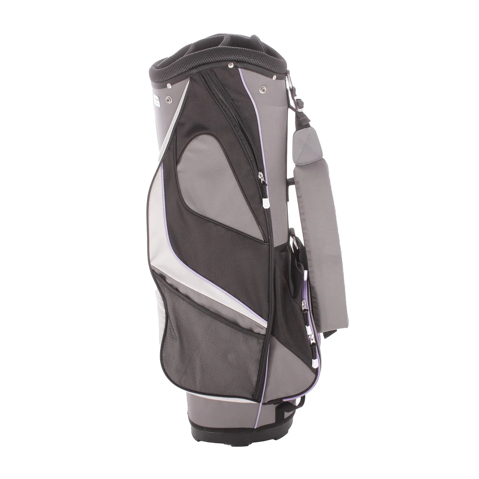 Wilson Second Hand Cart Bag - Black/Grey/Purple