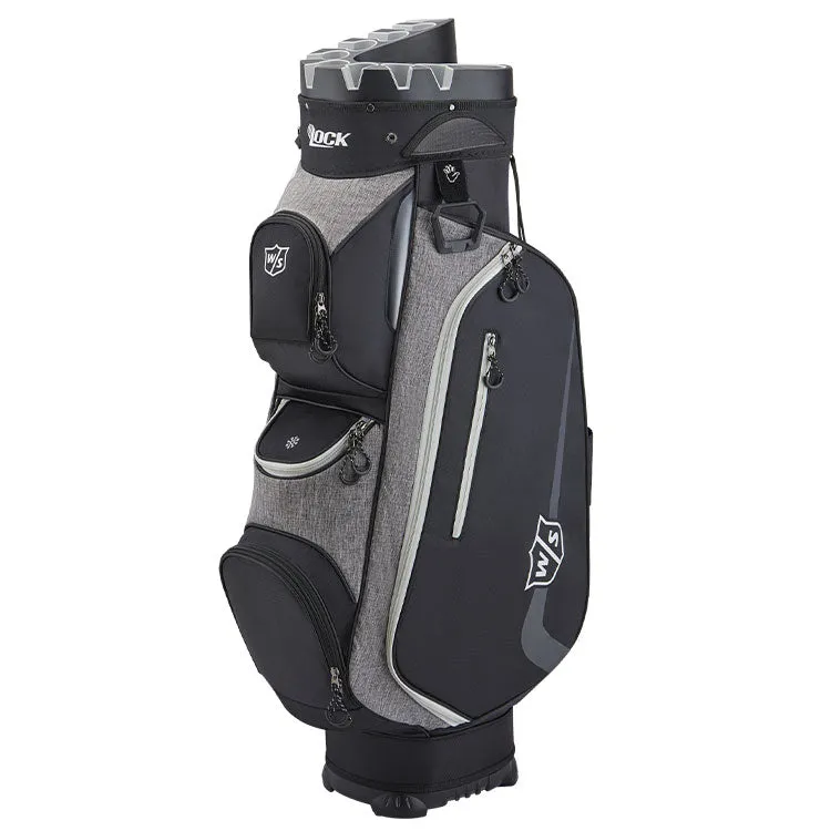 Wilson Staff I Lock 3 Cart Golf Bag WGB4330BL