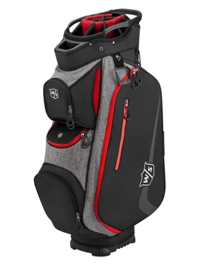 Wilson Staff Xtra Cart Bag Black/Red