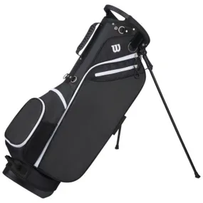 Wilson W Carry Stand Bag - Black