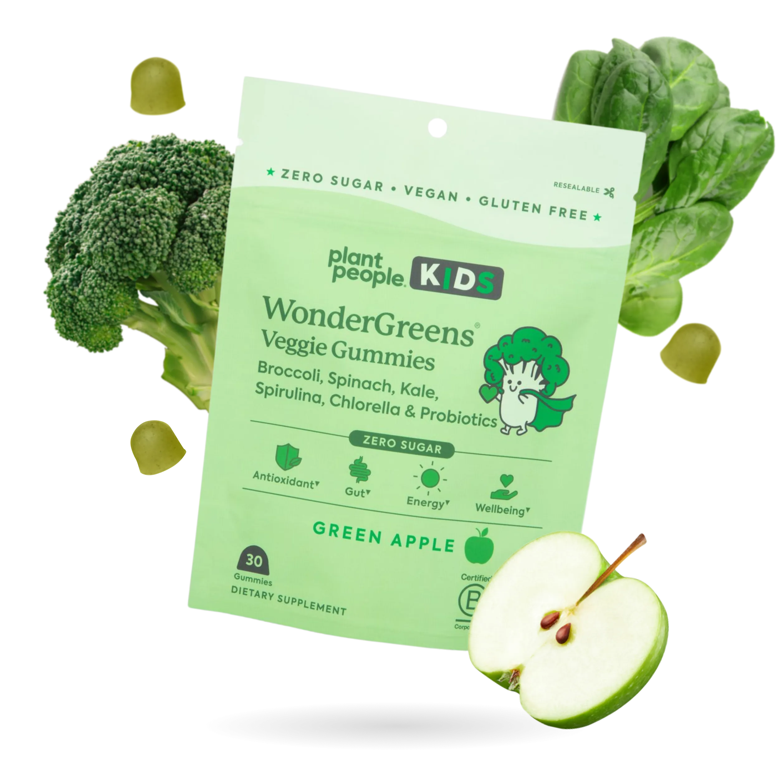 WonderGreens KIDS Veggie Gummies