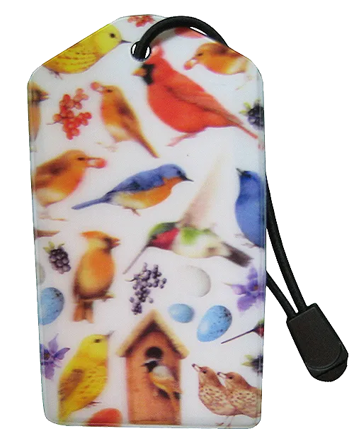 z Luggage Tag: Birds