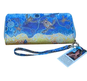 Zip Wallet - Chern'ee Sutton - Turtles